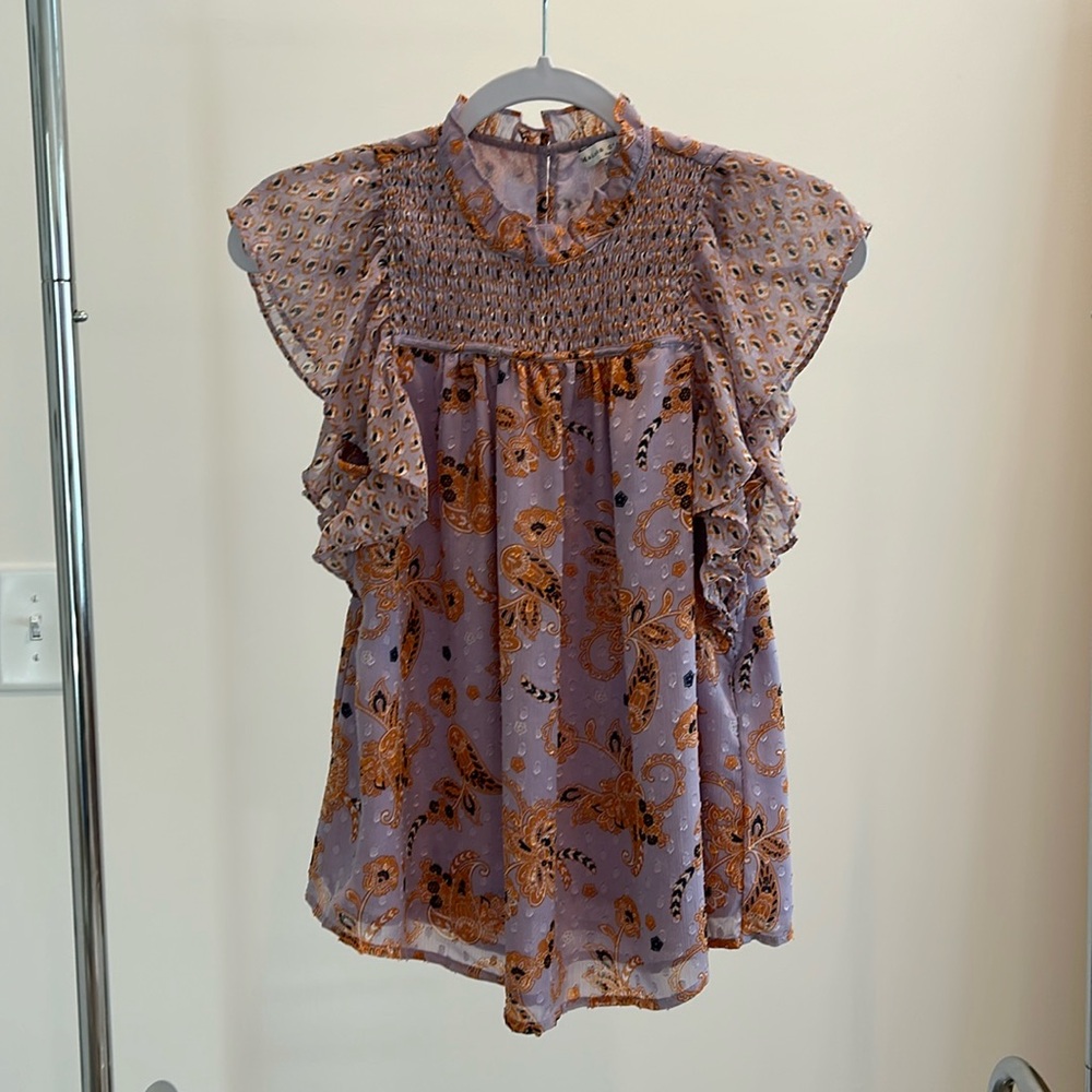 Maison d’Amelie sleeveless blouse